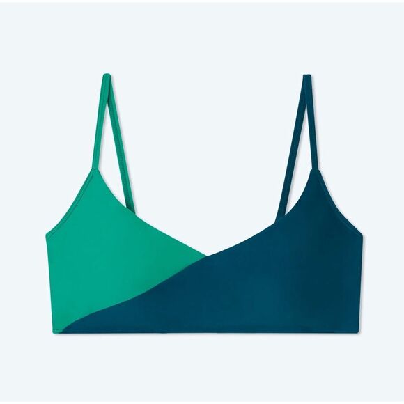 summersalt Other - Summersalt The Marina Bikini Top Seaglass & Seaweed 8